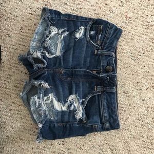 American Eagle cut off shorts